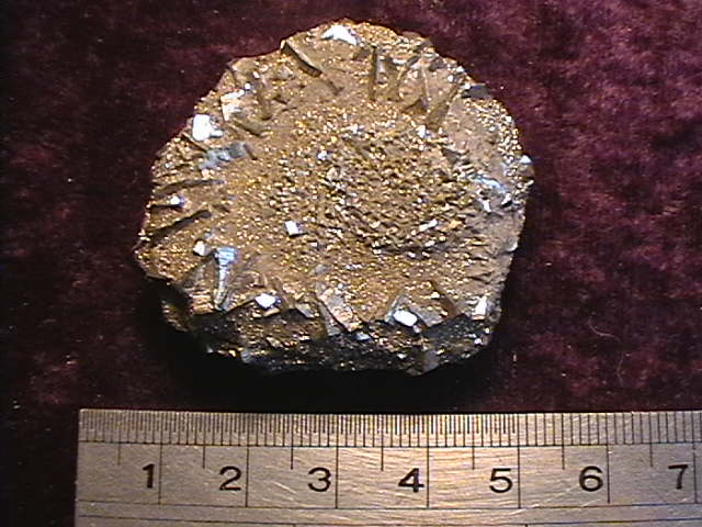 Crystal - Pyrite - Flower #1086 - Click Image to Close